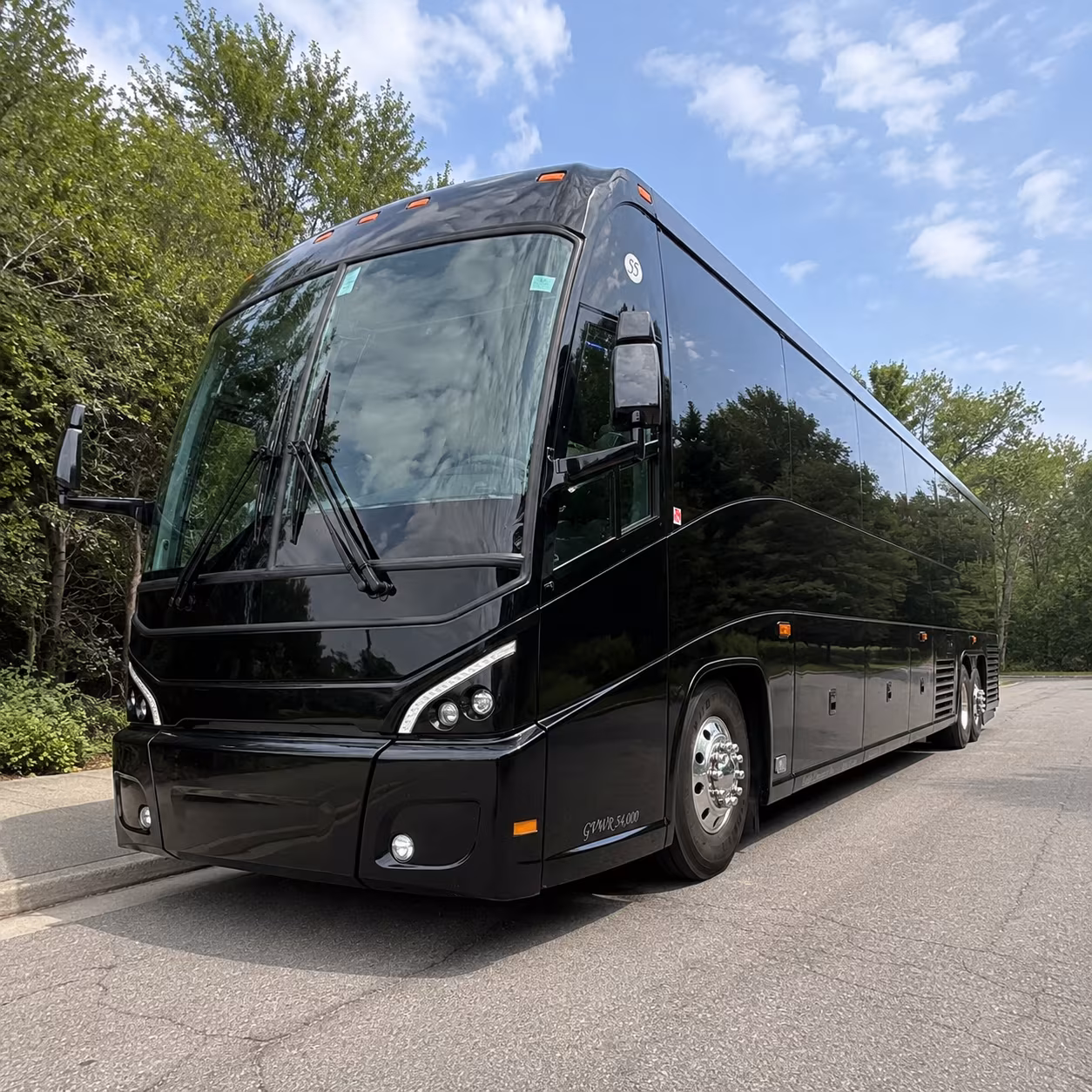 long distance bus rentals from portsmouth to washington d c