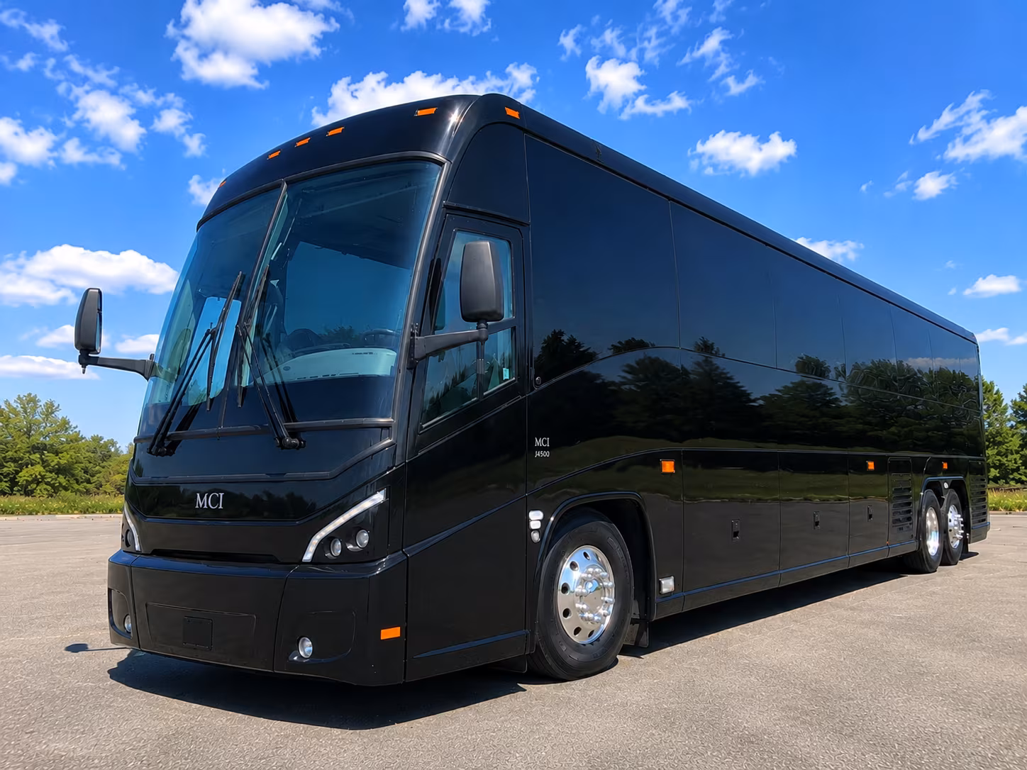 long distance charter buses for washington commanders and capitals road trips