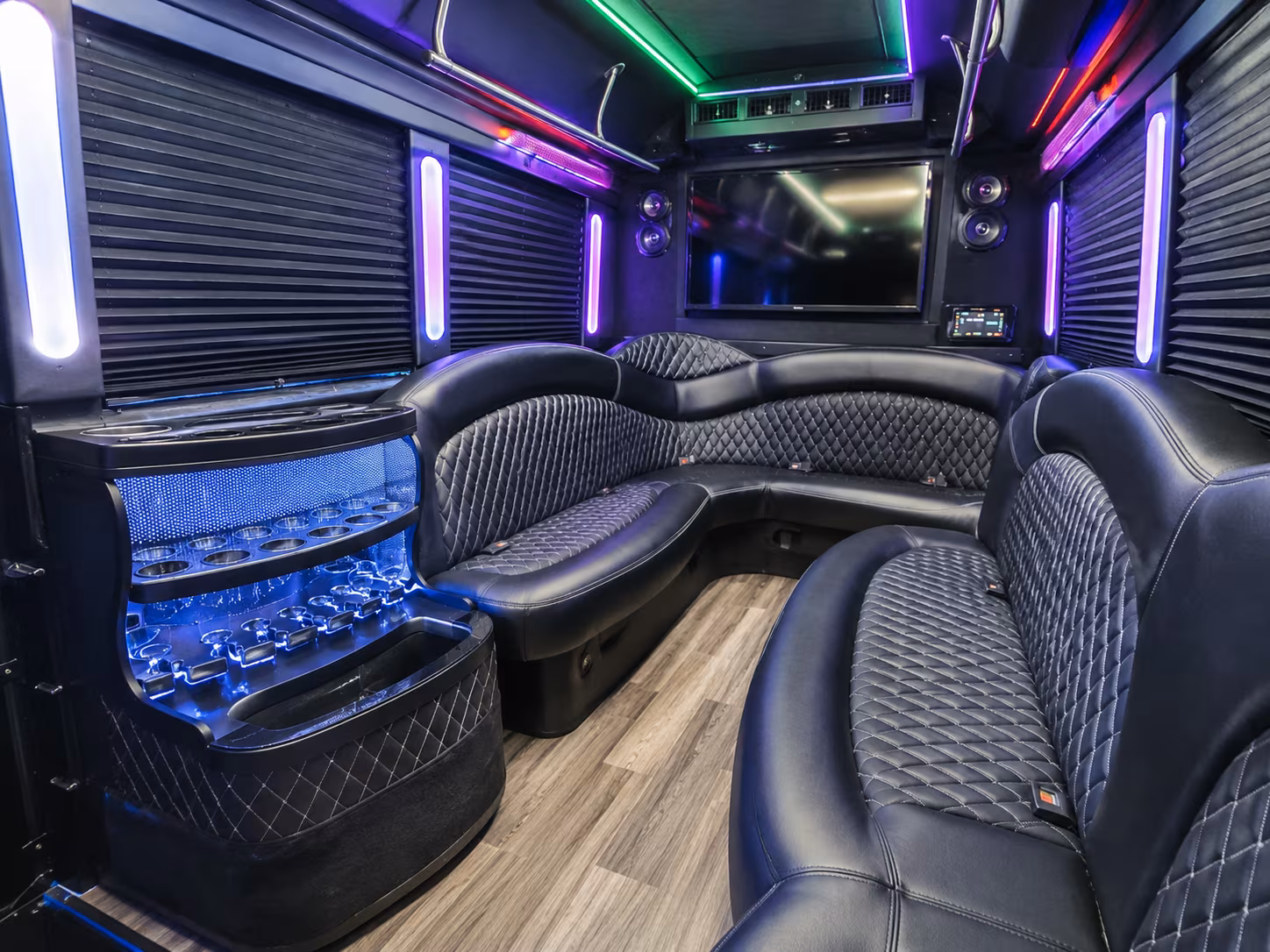 party buses for i c norcom and woodrow wilson prom nights