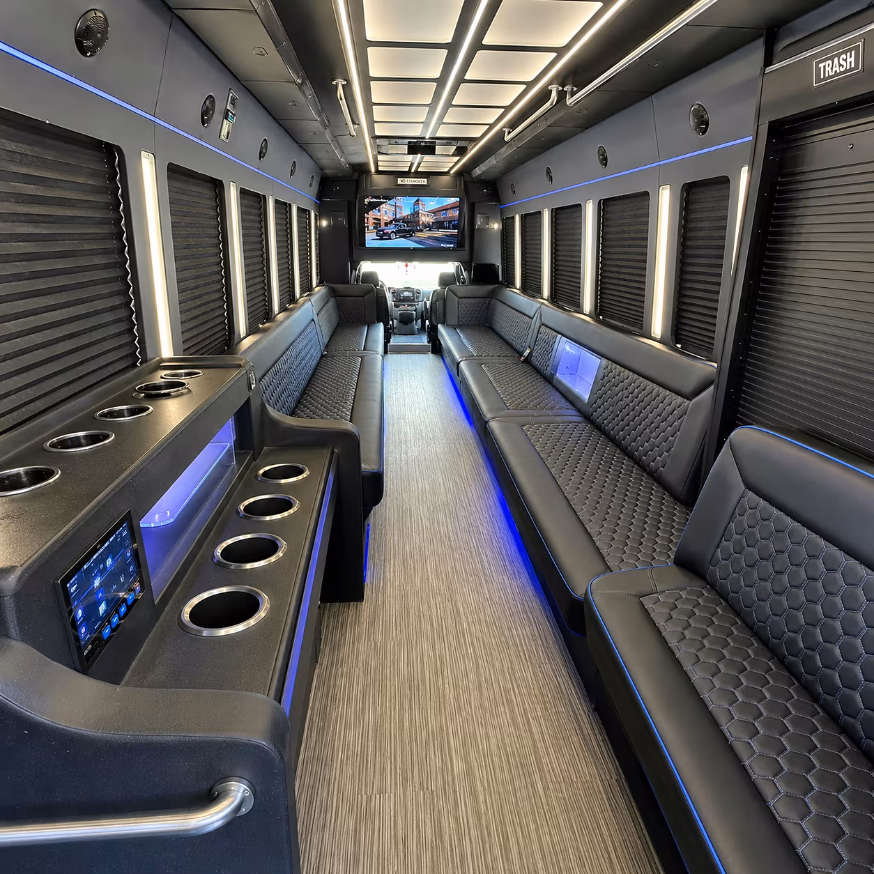 portsmouth party bus rentals inside